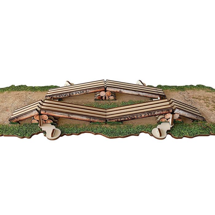 Crawler Park Axes Crossing Obstacle – 1/24 & 1/18 RC Car Off Road Track Circuit