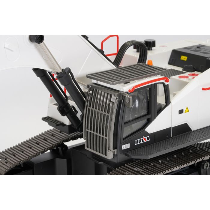 Huina RC Excavator Digger w/Metal Parts, 4 x Tools, LED Lights & Sound