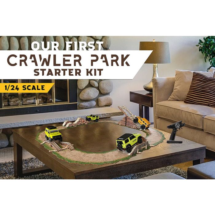 Crawler Park Starter Kit – 1/24 & 1/18 RC Car Off Road Track Circuit