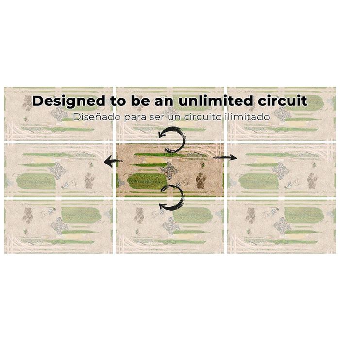 Crawler Park Starter Kit Carpet Circuit – 1/24 & 1/18 RC Car Off Road Track