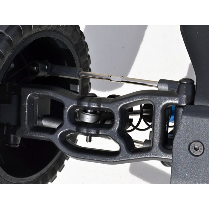 RPM Front A-Arms Black For Assoc Pro2 Sc10, Trophy Rat