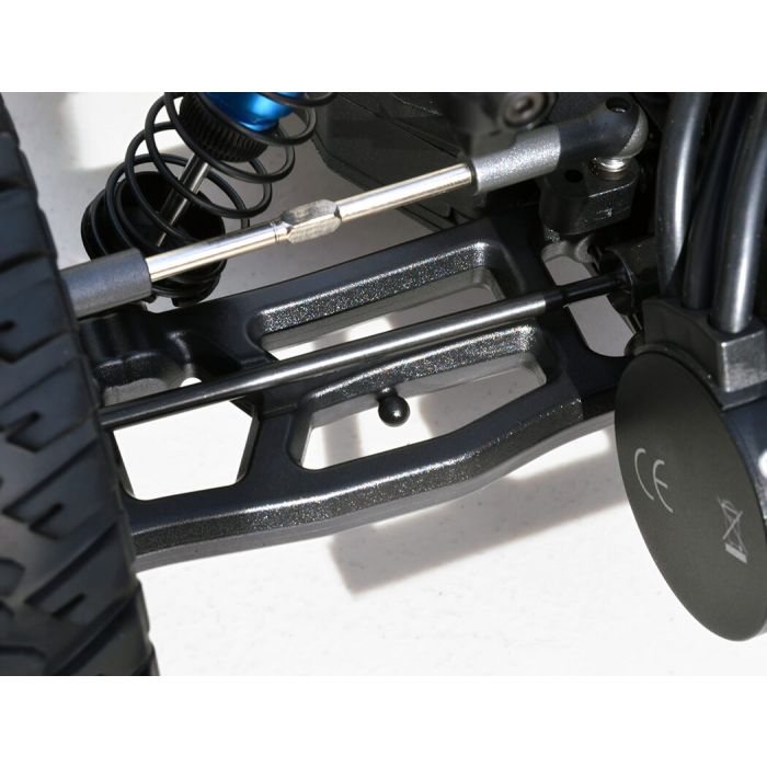 RPM Rear A-Arms For Assoc Pro2 Sc10, Trophy Rat Black