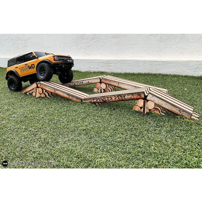 Crawler Park Axes Crossing Obstacle 1/10 Crawler Circuit