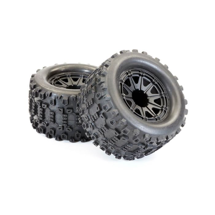 FTX Ramraider Glued Tyre & Wheel Set (2pcs)