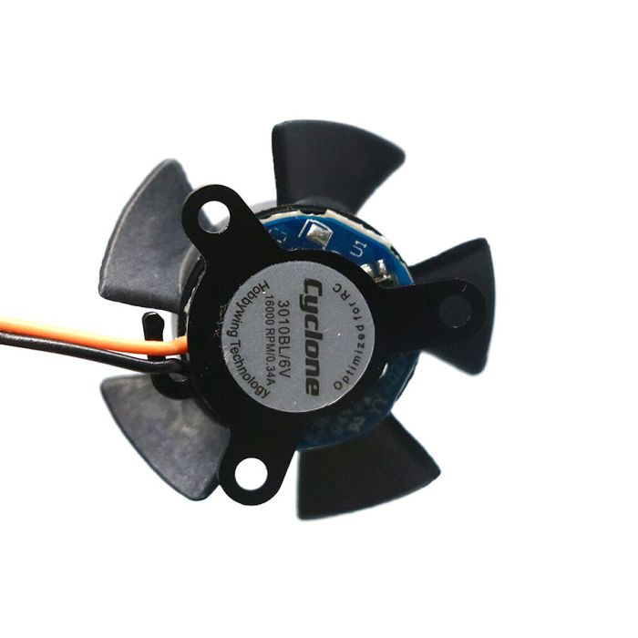 Hobbywing Fan MP3010BL 6v 1600 0 RPM 0.34A Black B (Max8 G2)