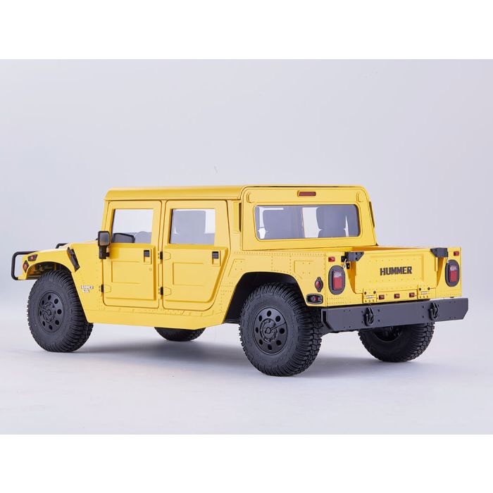 FMS 1/12 Hummer H1 Alpha Highly Detailed ARTR (no Batt) RC Car - Yellow