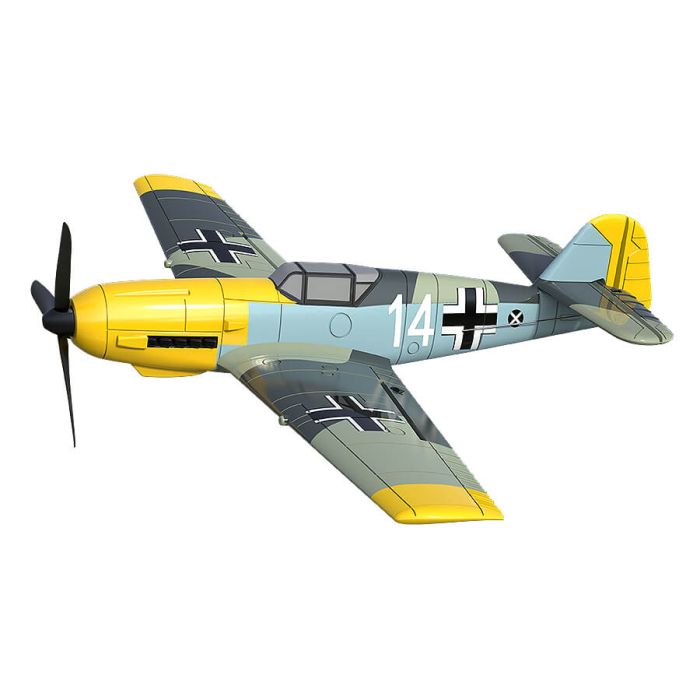 Volantex Messerschmitt Me Bf 109 RTF RC Model Plane w/Gyro EPP Ready-To-Fly