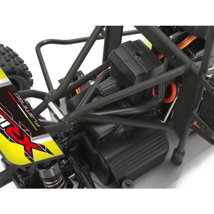 X-Rider Flamingo 1/8 RC Vespa Piaggio Ape Racing Tricycle Scooter RTR - Black