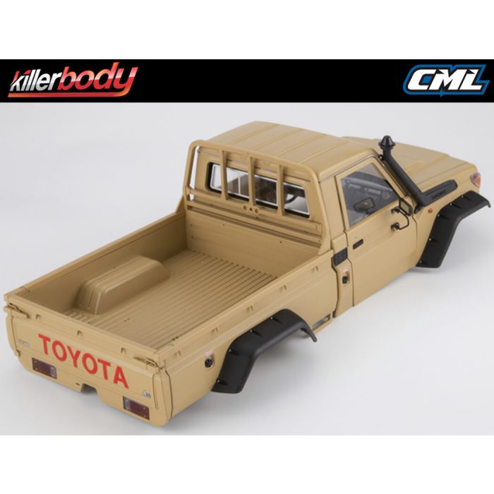 Killerbody RC Car Desert Toyota Land Cruiser 70 Hard Body Kit for Traxxas TRX-4