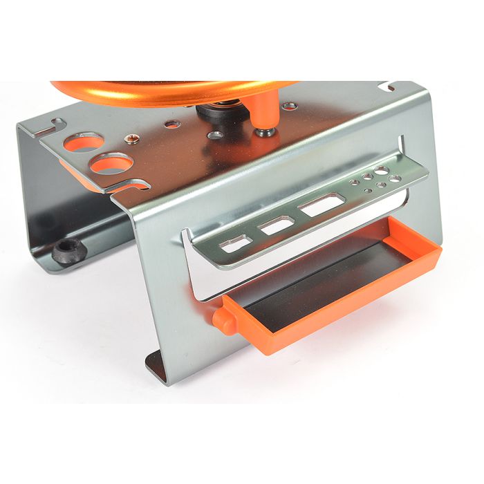 Fastrax Deluxe Aluminium Rotating 1/10 1/8 RC Car Maintenance Stand - Black