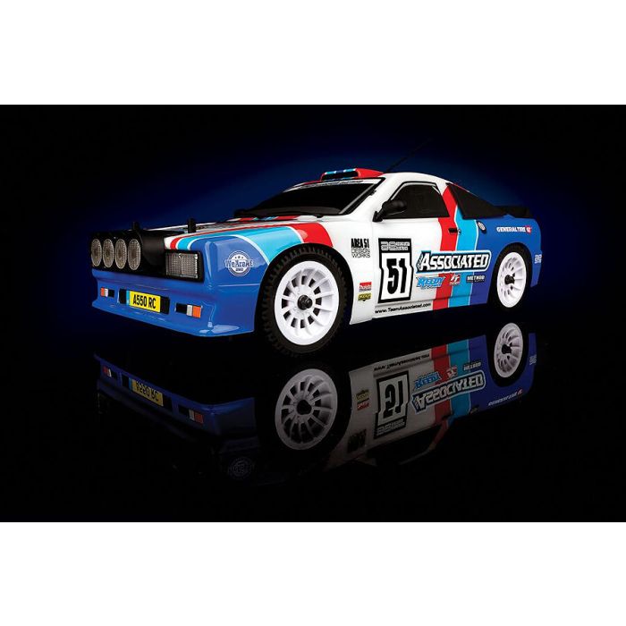 Team Associated 1:10 A550 ARTR RC ARTR Group B Rally Car