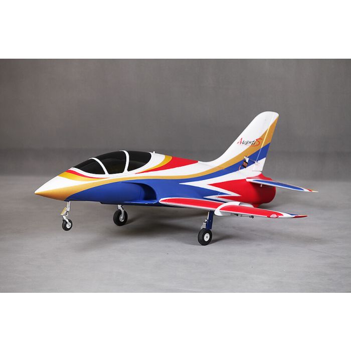 FMS Avanti (70mm) V3 EDF ARTF (no Tx/Rx/Batt/Cgr) RC Brushless Electric Jet