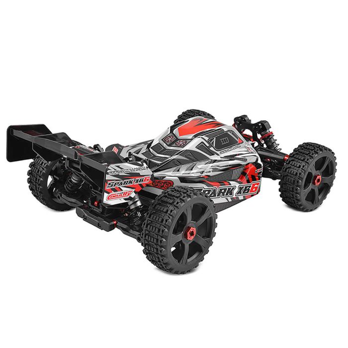 Corally Spark XB6 6S Brushless Basher ARTR (no Batt/Cgr) RC Buggy - Red