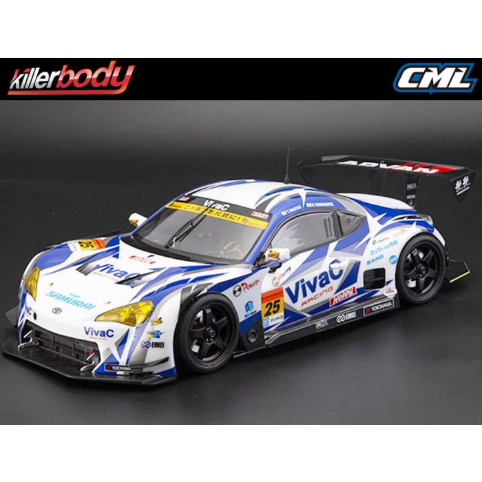 Killerbody 1/10 Toyota GT68 RC Touring Car Body - Clear