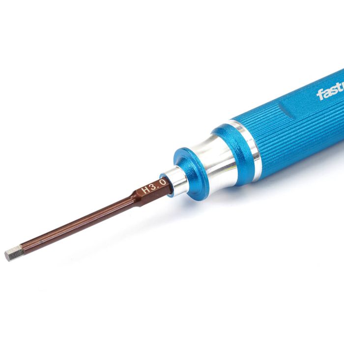 Fastrax 6-Piece Driver Hand Tool w/1.5/2.0/2.5/3.0mm/Phillips/Flat Bits