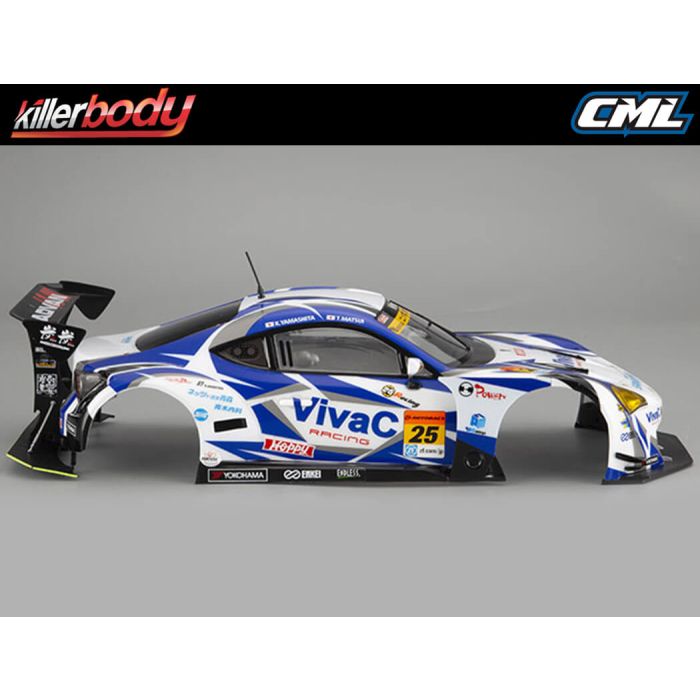 Killerbody 1/10 VivaC 86 MC - Toyota GT86 GT LeMans Style Finished RC Car Body