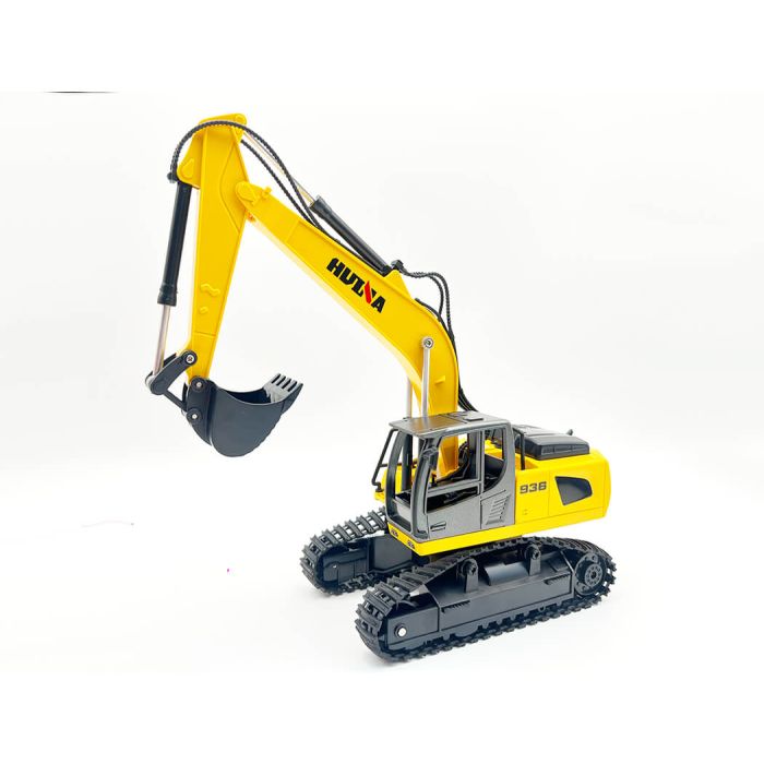 Huina 9ch RC Platform Trailer & 6ch Excavator 2.4g Set 1:24
