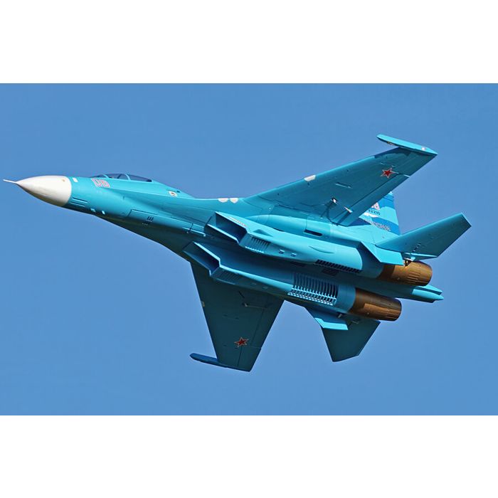 FMS Sukohi Su-27 EDF RC Fighter Jet ARTF (no Tx/Rx/Batt) - Blue