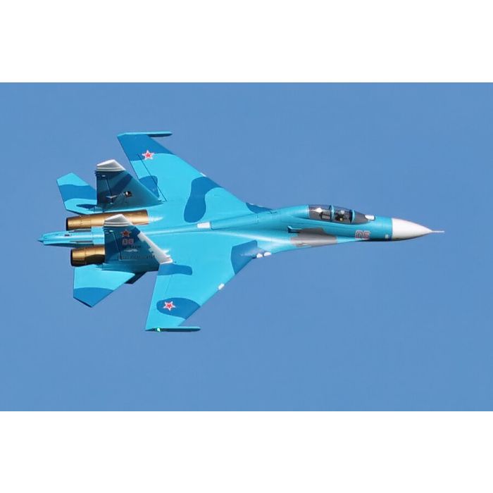 FMS Sukohi Su-27 EDF RC Fighter Jet ARTF (no Tx/Rx/Batt) - Blue
