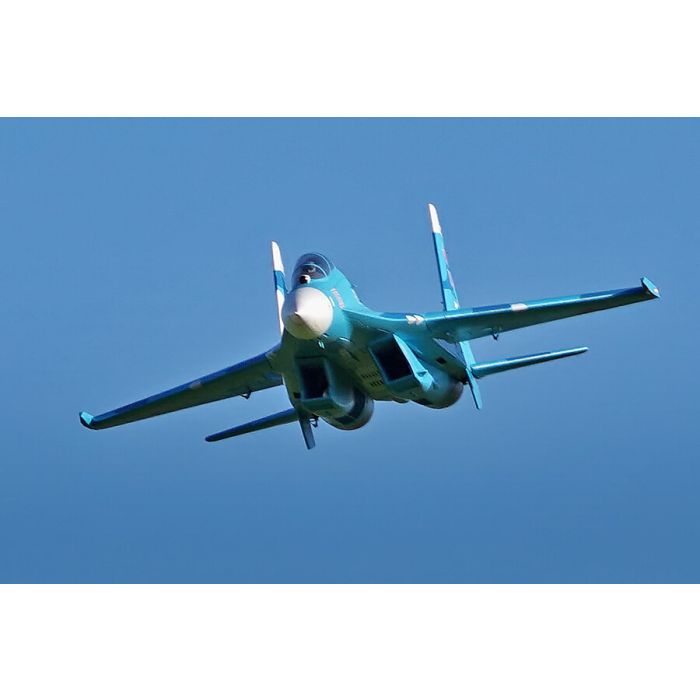 FMS Sukohi Su-27 EDF RC Fighter Jet ARTF (no Tx/Rx/Batt) - Blue
