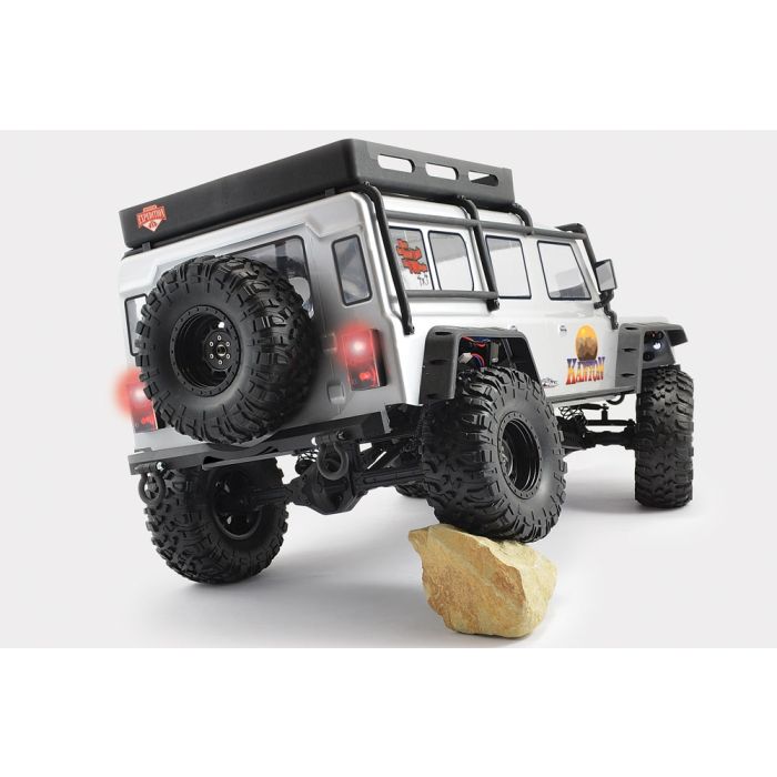 FTX 1:10 Kanyon 4X4 Trail Crawler RTR XL RC Truck w/ Head, Tail & Spotlights