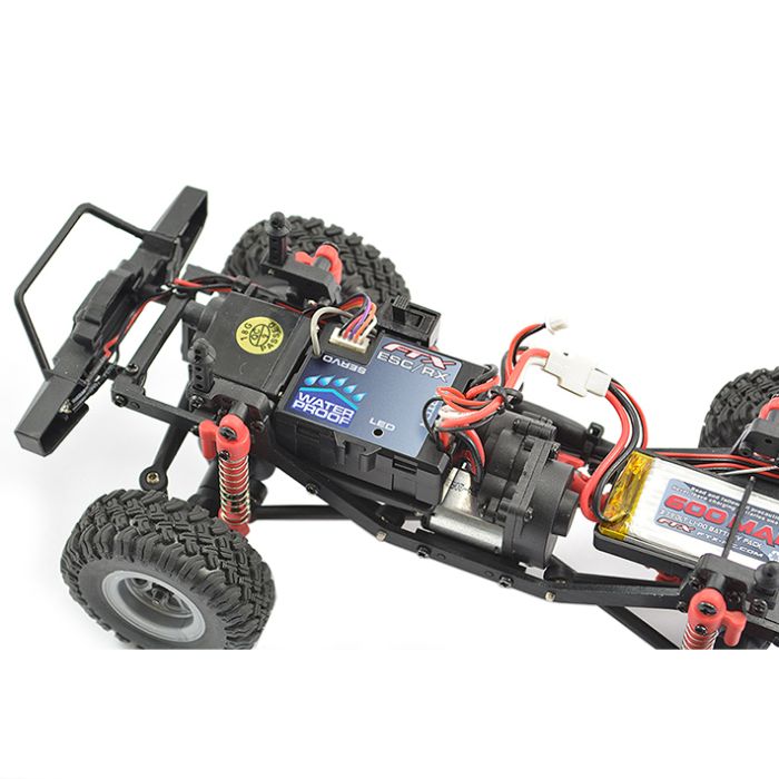 FTX 1:24 Outback Mini 2.0 Paso 4x4 RTR RC Rock Crawler Truck - Yellow