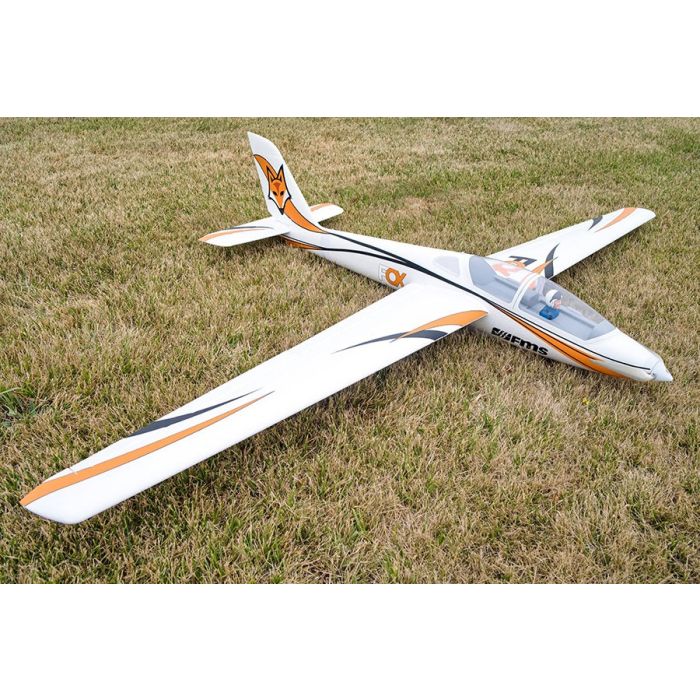 FMS 3000MM FOX GLIDER ARTF w/o TX/RX/BATT RC MODEL AEROPLANE