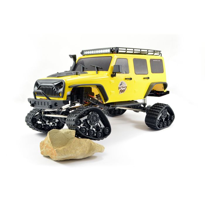 Snow & Sand Caterpillar Tracks for RC FTX Fury (12mm Hex) - Front Pair