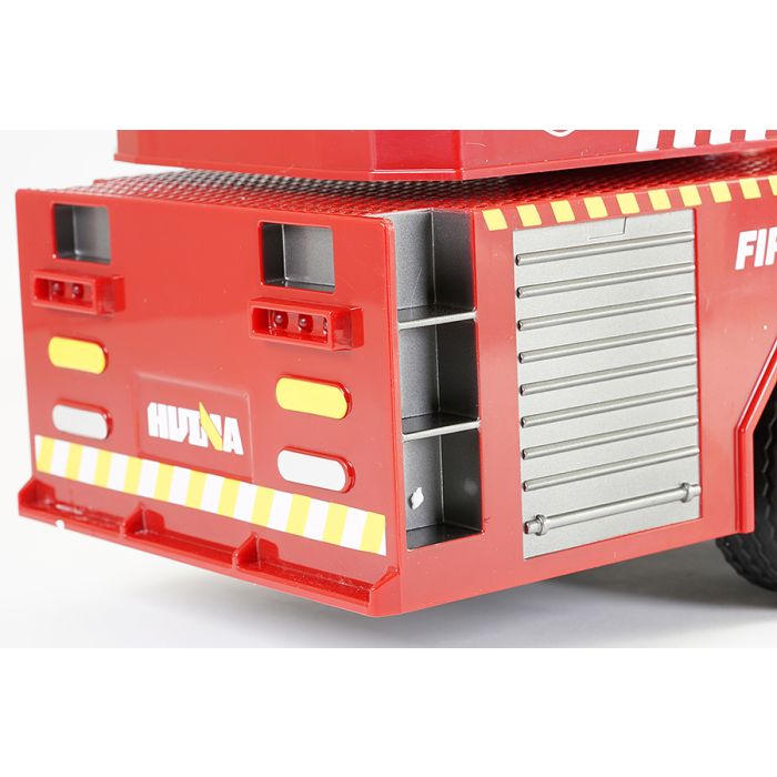 Huina RC Fire Engine Ladder Truck - Working Lights, Sound & Hose!