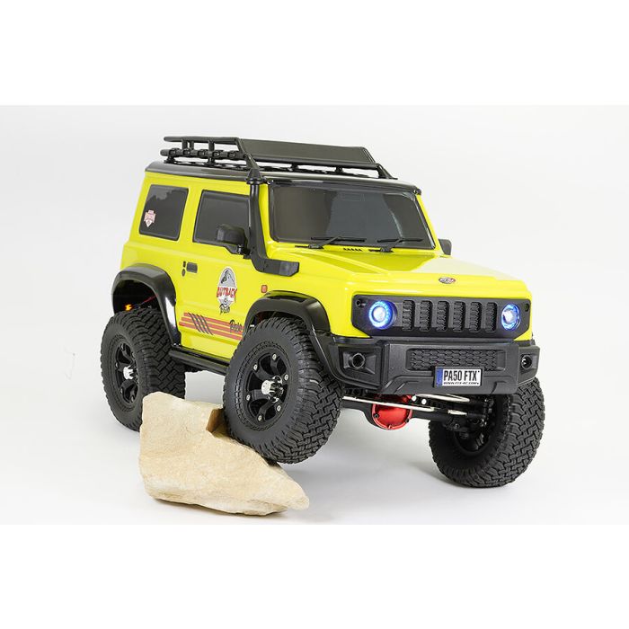 FTX 1:10 Outback Peso Jimny 4X4 RTR RC Trail Rock Crawler Jeep Truck Car - Yellow