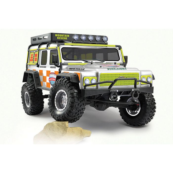 FTX 1:10 Kanyon V2 Trail Crawler RTR RC Truck w/Lights – Mountain Rescue Edition