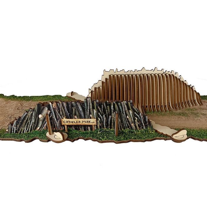 Crawler Park Double-Face Obstacle – 1/24 & 1/18 RC Car Off Road Track Circuit