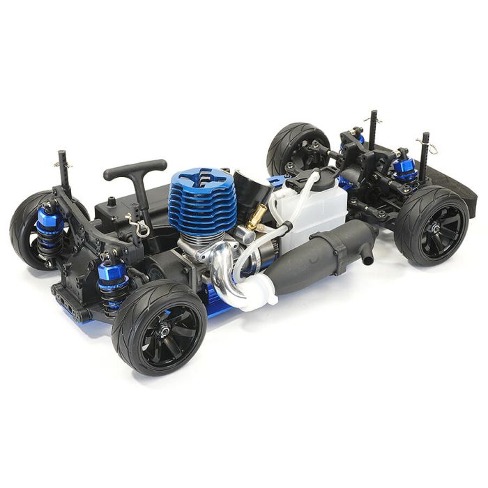 FTX 1:10 Banzai S15 Nissan Silvia Style 4WD RTR RC Nitro Street Drift Car - Blue