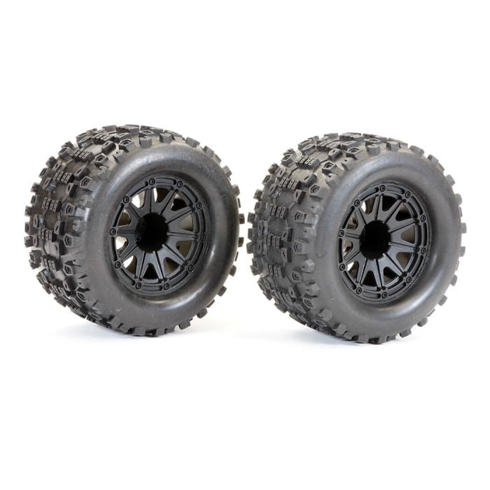 FTX Ramraider Glued Tyre & Wheel Set (2pcs)