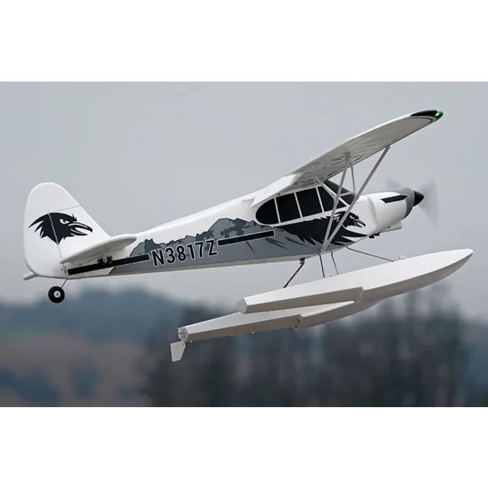 FMS PA-18 Super Cub V2 (1700mm) EP ARTF RC Plane (no Tx/Rx/Batt/Chgr) w/Floats