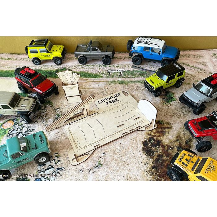Crawler Park RC Crawler Setup System for 1/24 & 1/18 RC Cars