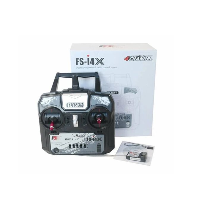 Flysky FS-I4X 4ch 2.4ghz Transmitter Radio System w/A6 Receiver (Mode 2)