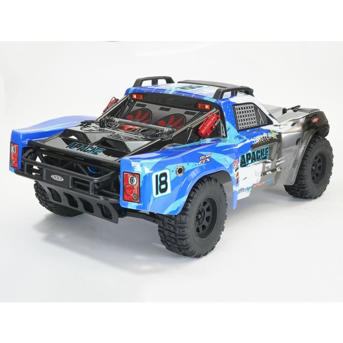 FTX 1:10 Apache RC Brushless Electric 4WD RTR Trophy Truck - Blue