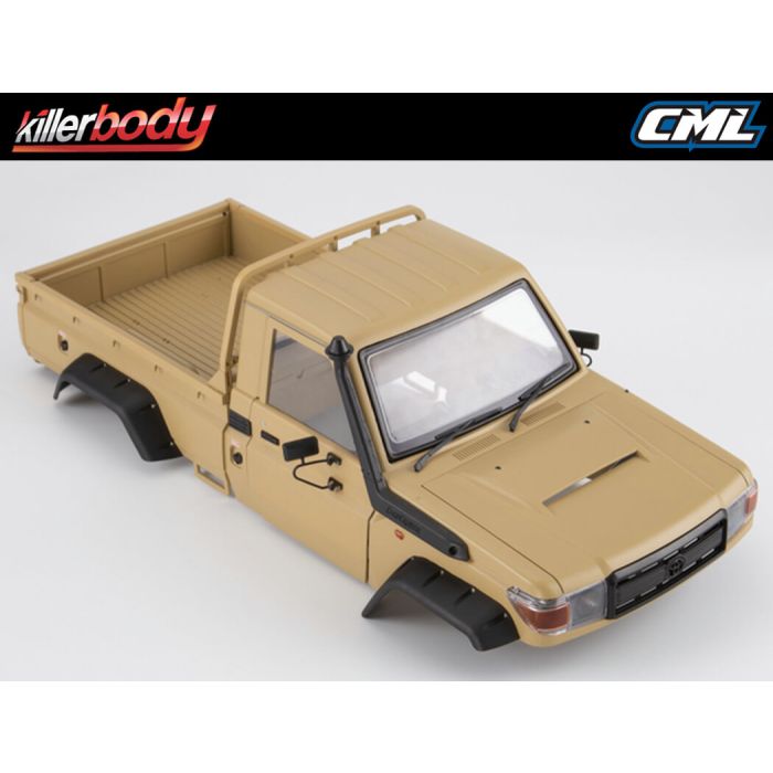 Killerbody RC Car Desert Toyota Land Cruiser 70 Hard Body Kit for Traxxas TRX-4