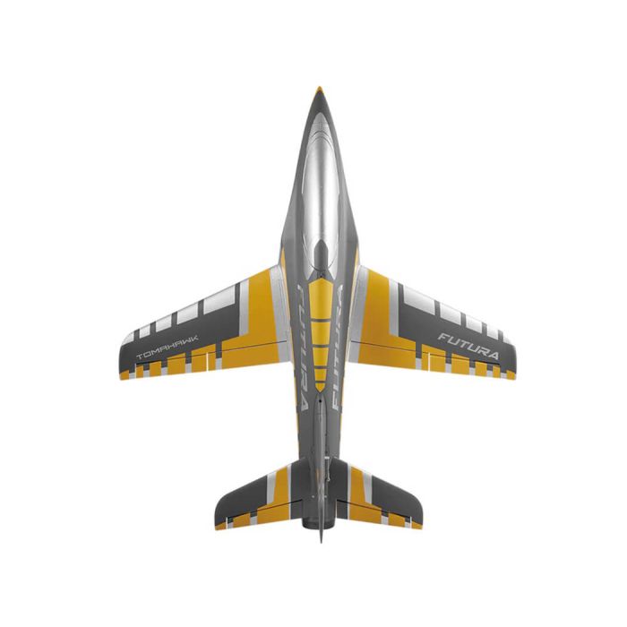 FMS Futura (64mm) EDF ARTF (no Tx/Rx/Batt/Chgr) Brushless RC Jet - Yellow