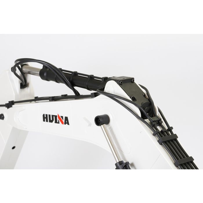 Huina RC Excavator Digger w/Metal Parts, 4 x Tools, LED Lights & Sound