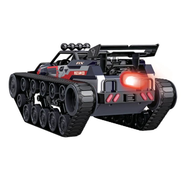 FTX 1:12 Buzzsaw Xtreme Tank Track ATV Vehicle w/ Smoke - Blue