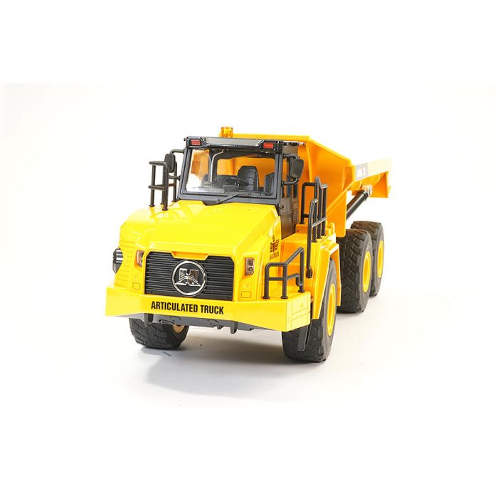 Huina 1:16 RC Articulated Dump Truck Tipper Lorry - 11 Function, LED Lights