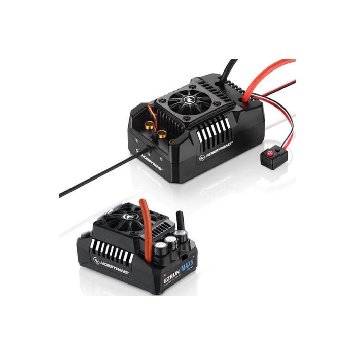 Hobbywing Ezrun Max4 HV 300A Brushless ESC for 1:5 RC Model Cars