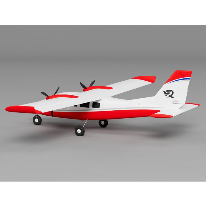 Xfly P68 Twin RC Plane (850mm) ARTF (no Tx/Rx/Batt/Cgr) - Red