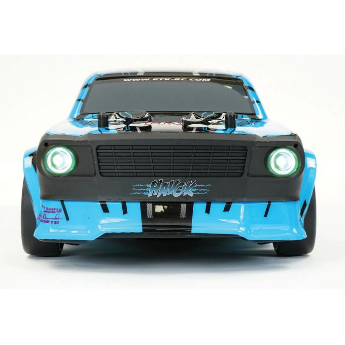 FTX 1:14 Havok 4WD Ford Mustang Style RTR RC Drift Roadster - Blue