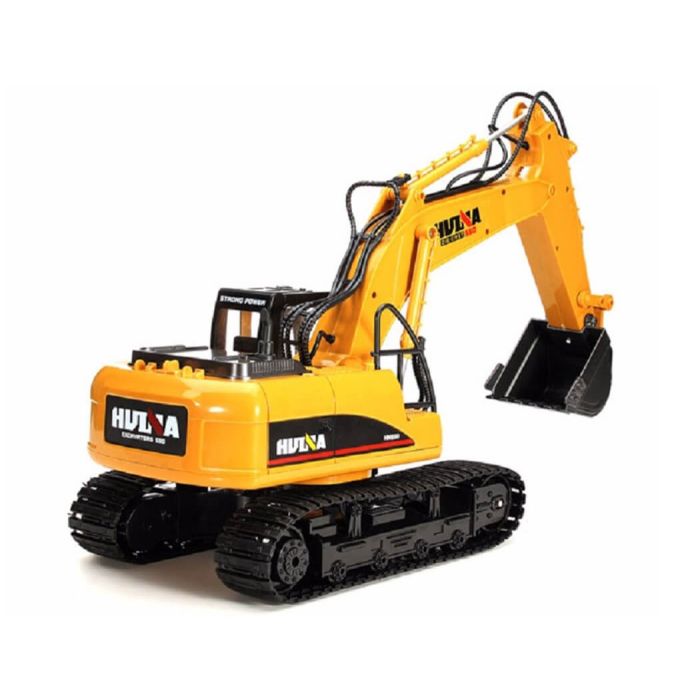Huina 1/14 RC Excavator Digger w/ Metal Bucket, Lights & Sound
