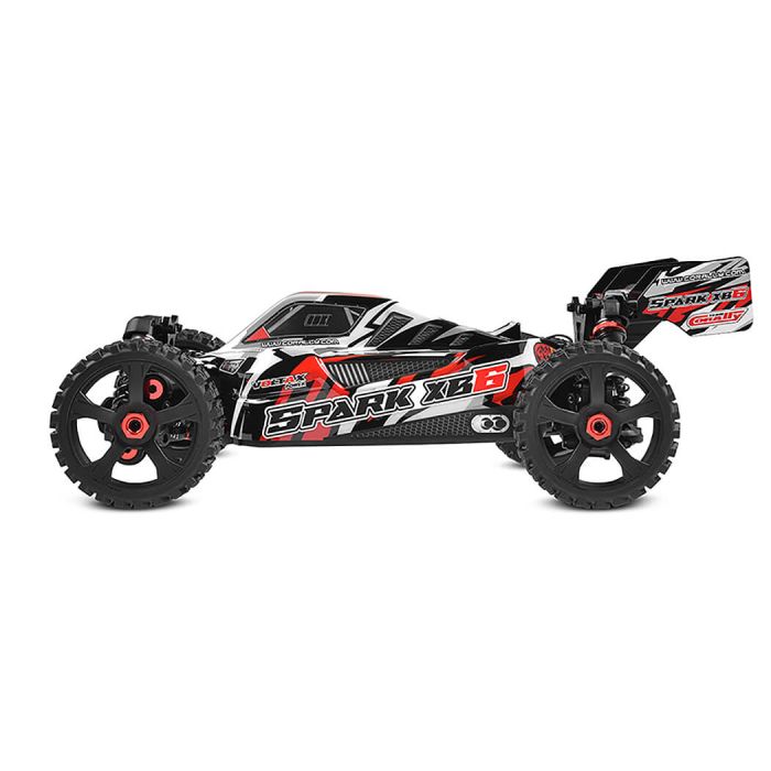 Corally Spark XB6 6S Brushless Basher ARTR (no Batt/Cgr) RC Buggy - Red