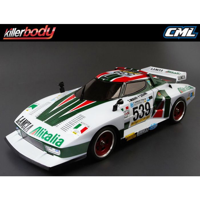 Killerbody RC Car Lancia Stratos - 1977 Giro Finished Body Rally