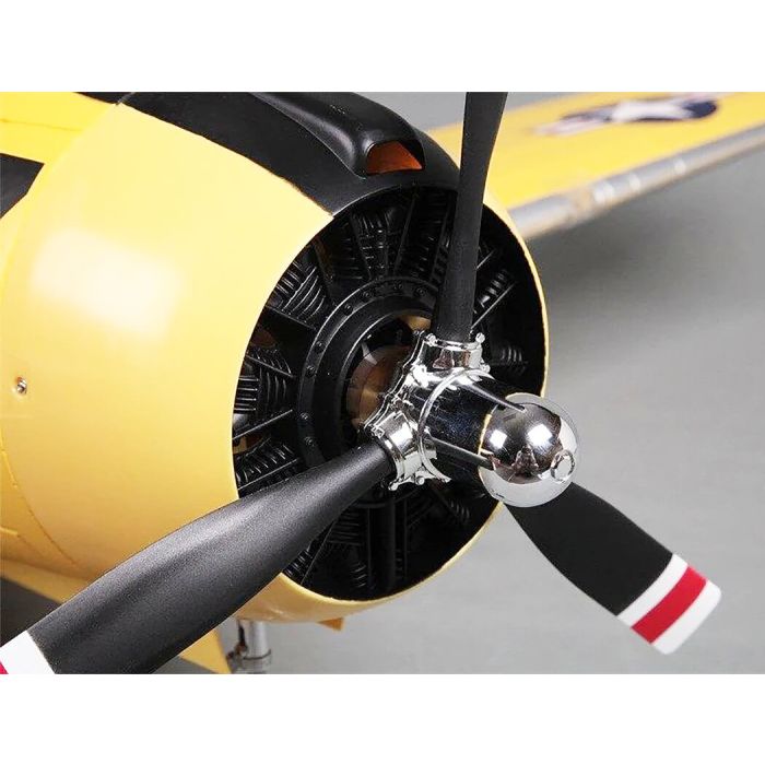 FMS 1400mm T-28D Trojan V4 ARTF (no Tx/Rx/Batt/Cgr) RC Model Plane – Yellow